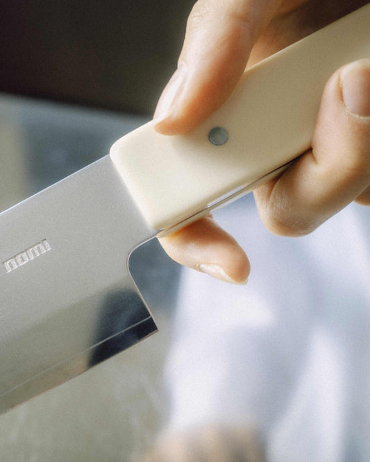 Santoku Knife Eggshell